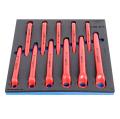 Set de chei inelare izolate la 1000 V in modul SOS, DIM 10 - 24 11 piese - Unior ( 621784 )