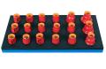 Set de capete chei tubulare izolate la 1000 V in modul SOS, DIM 8 - 32 18 piese - Unior ( 621790 )