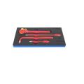 Set accesorii capete chei tubulare izolate la 1000 V in modul SOS 4 piese - Unior ( 621794 )