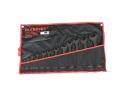 Set de chei fixe brunate cu husa textila 6 - 32 12 piese - Kronus ( cod 900642 )