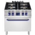 Masina de gatit 4 ochiuri si cuptor - gaz - ELECTROLUX