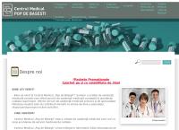 Website Centrul Medical Pop de Basesti S.r.l