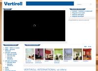 Website Vertiroll International SRL