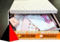 Cutie de lux pentru trusou botez fetite - Cutii Rigide