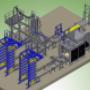 Linie fabricatie pavele, boltari, borduri beton
