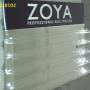 Panou plexiglas cosmetice