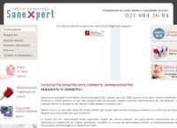 Website Sanexpert SRL