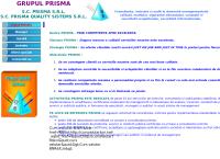 Website S.c. Prisma Quality Sistems S.r.l