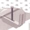 Elemente de fixare pentru gratarele metalice perforate