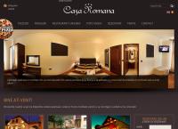Website Pensiune & Pizza Casa Romană