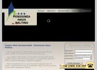 Website Pensiunea Haus Paltinul