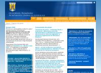 Website Secretariatul General al Guvernului