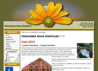 Website Pensiunea Roua Muntilor