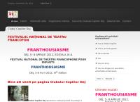 Website Clubul Copiilor Dej
