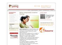 Website SC Creative Paving SRL