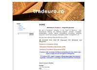Website Tradeuro SRL
