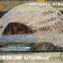 acoperis piscina lemn