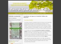 Website Societatea de Igiena Si Sanatate Publica Din Romania