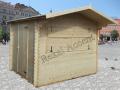 Casute pentru comert stradal, piete, targuri, expozitii, dimensiuni 2,80m x 2,50m.