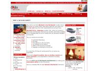 Website Alia Rent a Car Bucharest