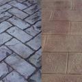 Beton amprentat, elicopterizat.