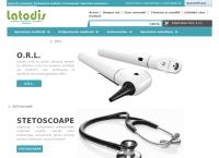 Website Aparatura medicala. SC Latodis Com SRL