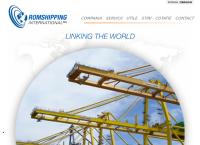 Website S.c. Romshipping International S.r.l