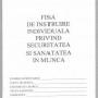 Fisa de instruire individuala SSM