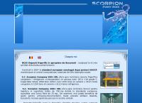 Website S.C. Scorpion Company 2001 srl