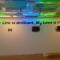 litere plexiglas negru