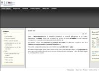 Website SC Alcon Ind SRL