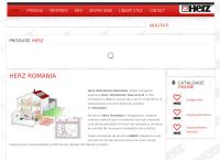 Website SC Herz Armaturen Romania SRL