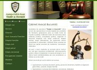 Website Cabinet de Avocatura Toader Si Asociatii