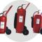 Stingatoare transportaabile cu pulbere