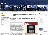 Website Institutul Român de Istorie Recentă