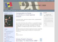 Website Asociatia 21 Decembrie 1989