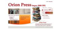 Website Orion Press Impex 2000 S.r.l