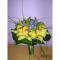 Buchet de cununie din orhidee imperiala si iris
