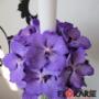 Lumanare de botez orhidee vanda