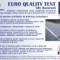 EURO QUALITY TEST