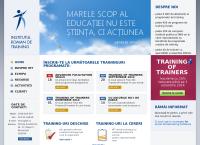 Website Institutul Român de Training