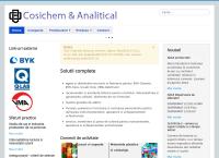 Website Cosichem & Analitical SRL