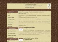 Website Grupul Şcolar Industrial \"constantin Brâncoveanu\"
