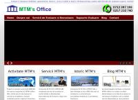 Website SC Mtm's Office SRL