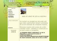 Website SC Moraru Prest Construct SRL