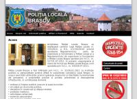 Website Politia Locala Brasov
