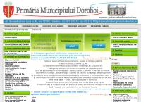 Website Primăria Dorohoi