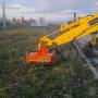 Cap de tocare hidraulic pentru buldoexcavatoare