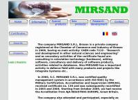 Website Mirsand S.r.l.