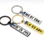 Breloc metalic auto personalizat